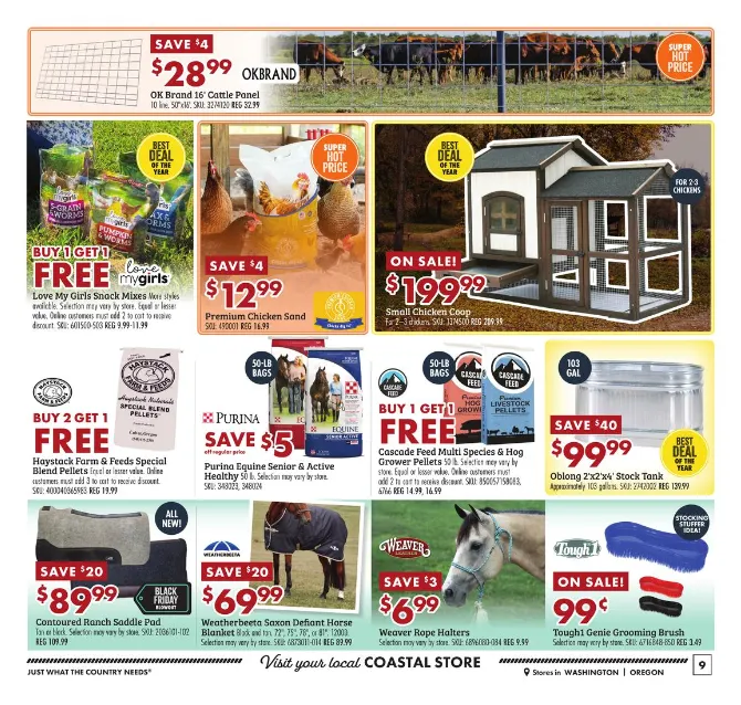 Weekly ad Coastal Farm & Ranch Sales from November 28 to November 30 2025 - Page 9