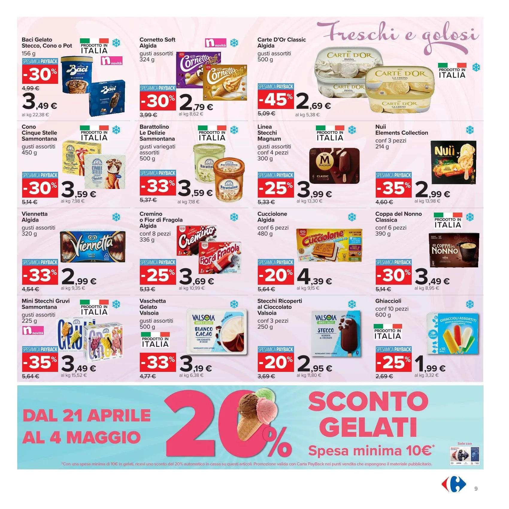 Volantini Carrefour da 21 aprile a 4 maggio di 2026 - Pagina del volantino 9