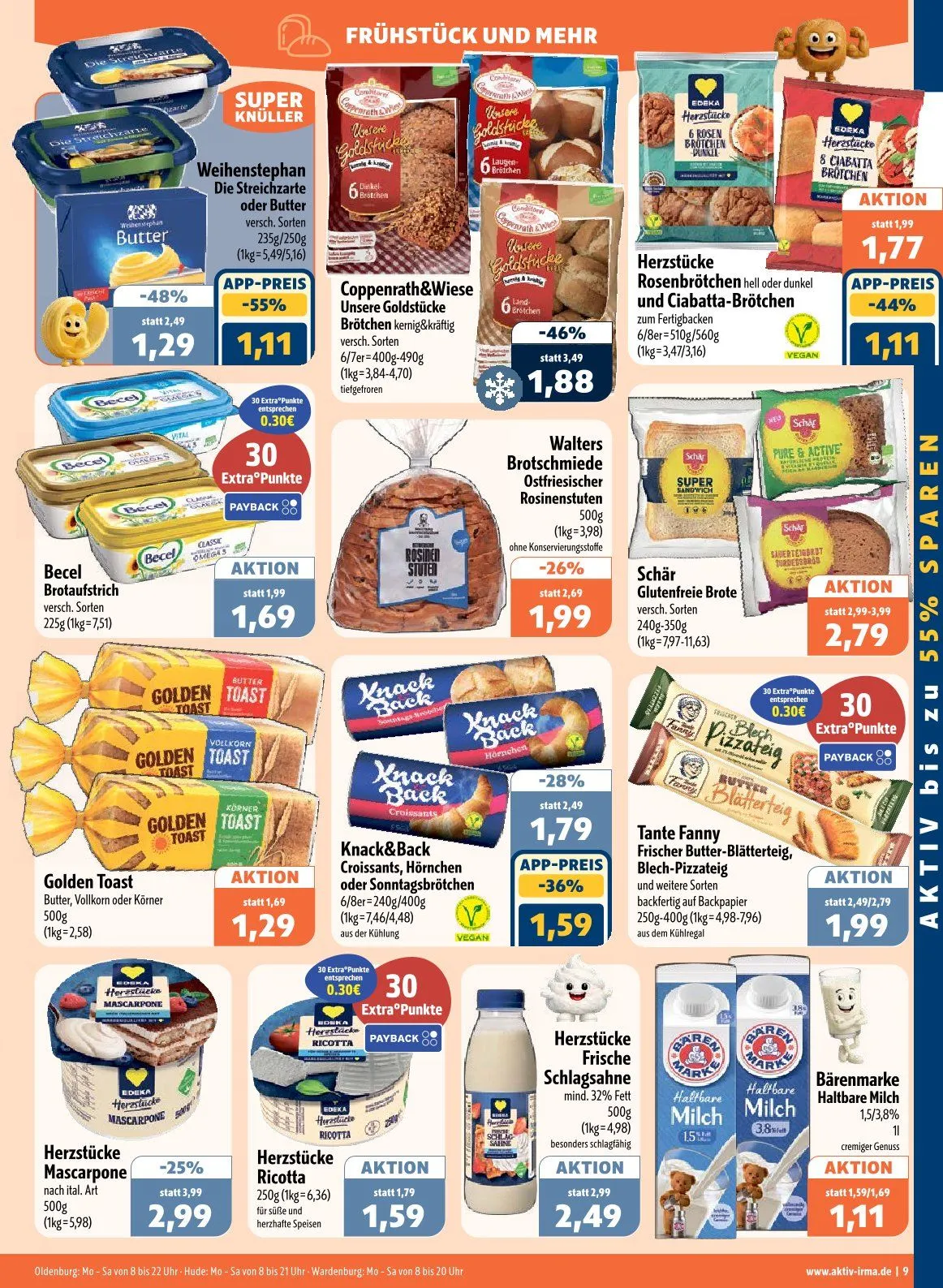  Aktiv Irma Angebote von 30. März bis 4. April 2026 - Prospekt seite 9