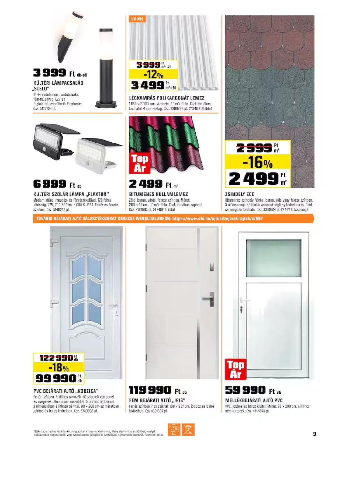 Katalógus OBI Ajántalok március 11.-tól március 31.-ig 2025. - Oldal 9