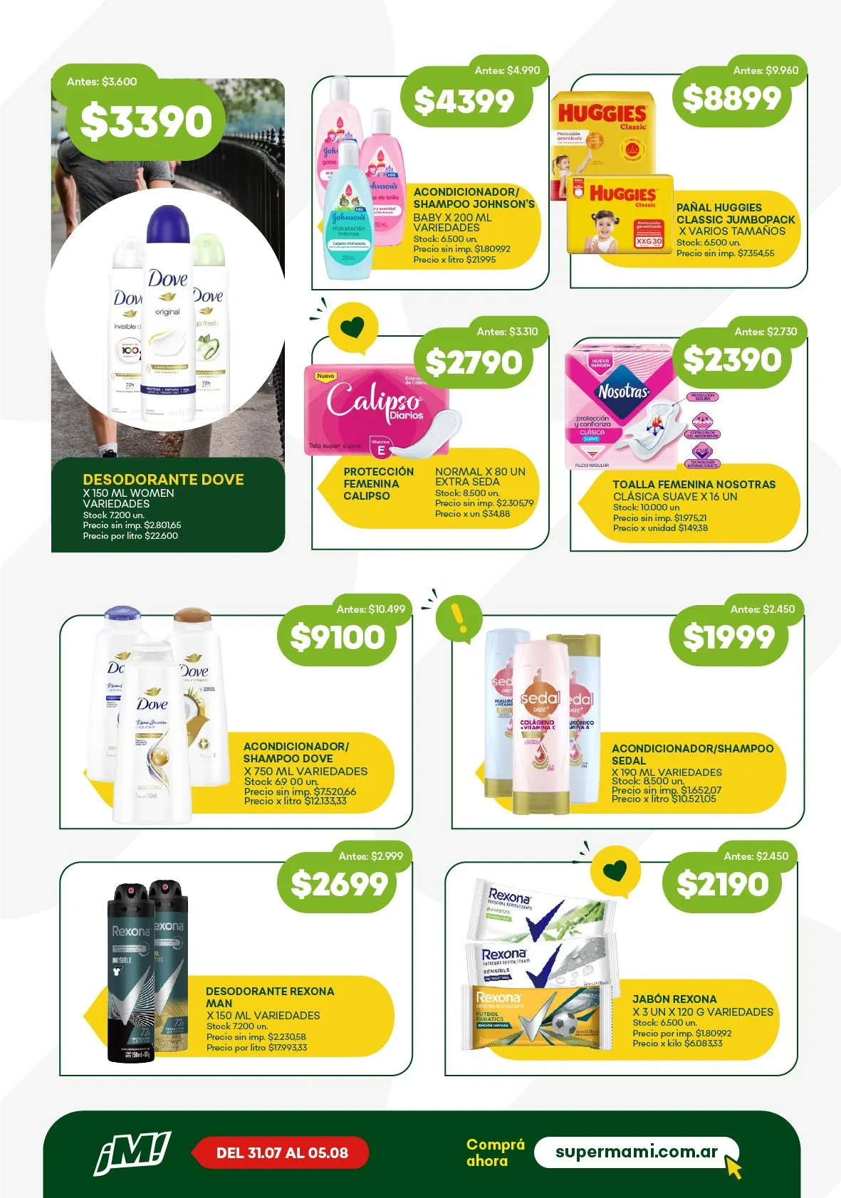 Ofertas de Ofertas Super Mami  31 de julio al 5 de agosto 2025 - Página 8 del catálogo