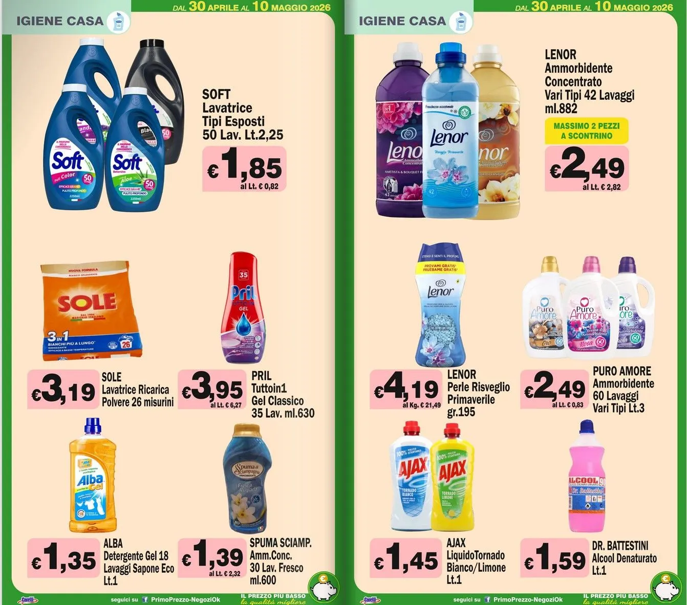 Volantini Primo Prezzo da 30 aprile a 10 maggio di 2026 - Pagina del volantino 9