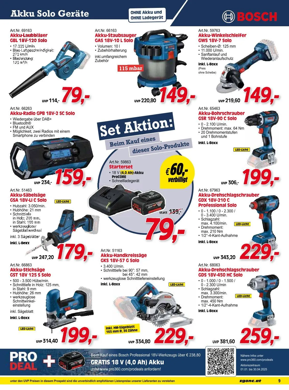 Zgonc Flugblatt  von 5. März bis 16. März 2025 - Flugblätt seite  9