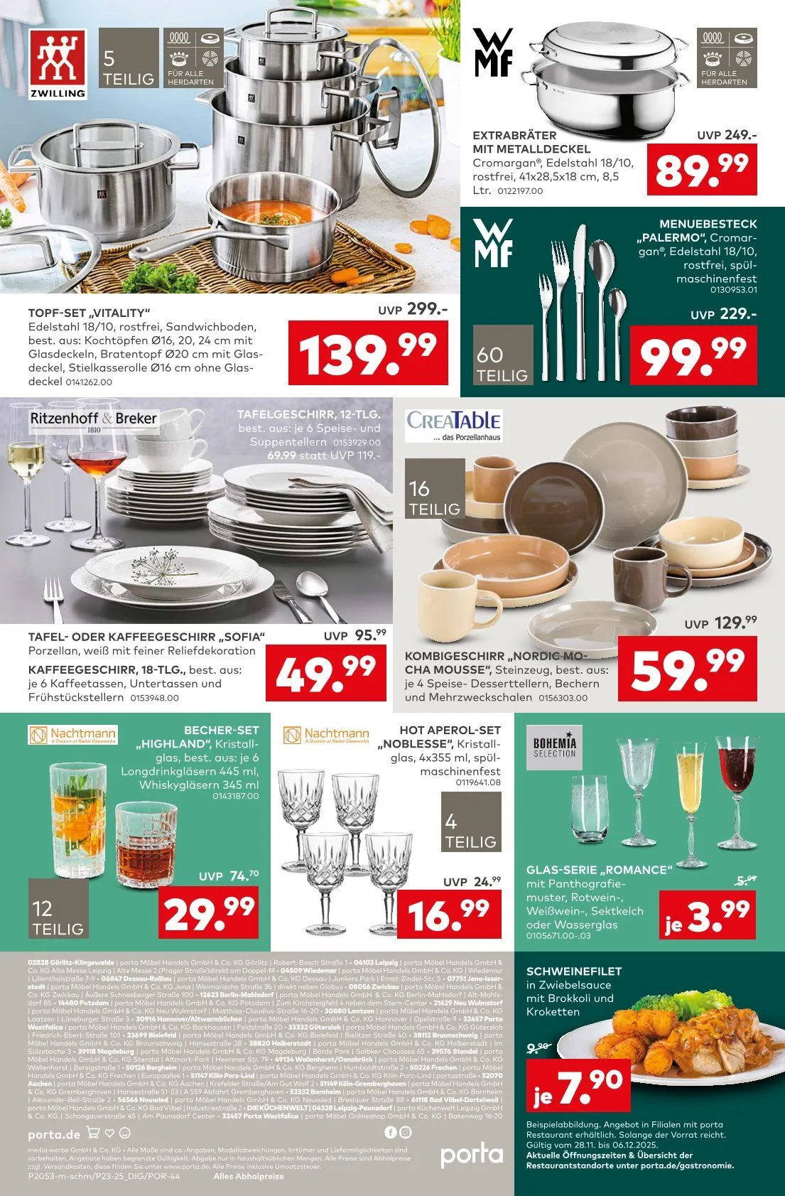 Porta Möbel Angebote von 28. November bis 6. Dezember 2025 - Prospekt seite 9