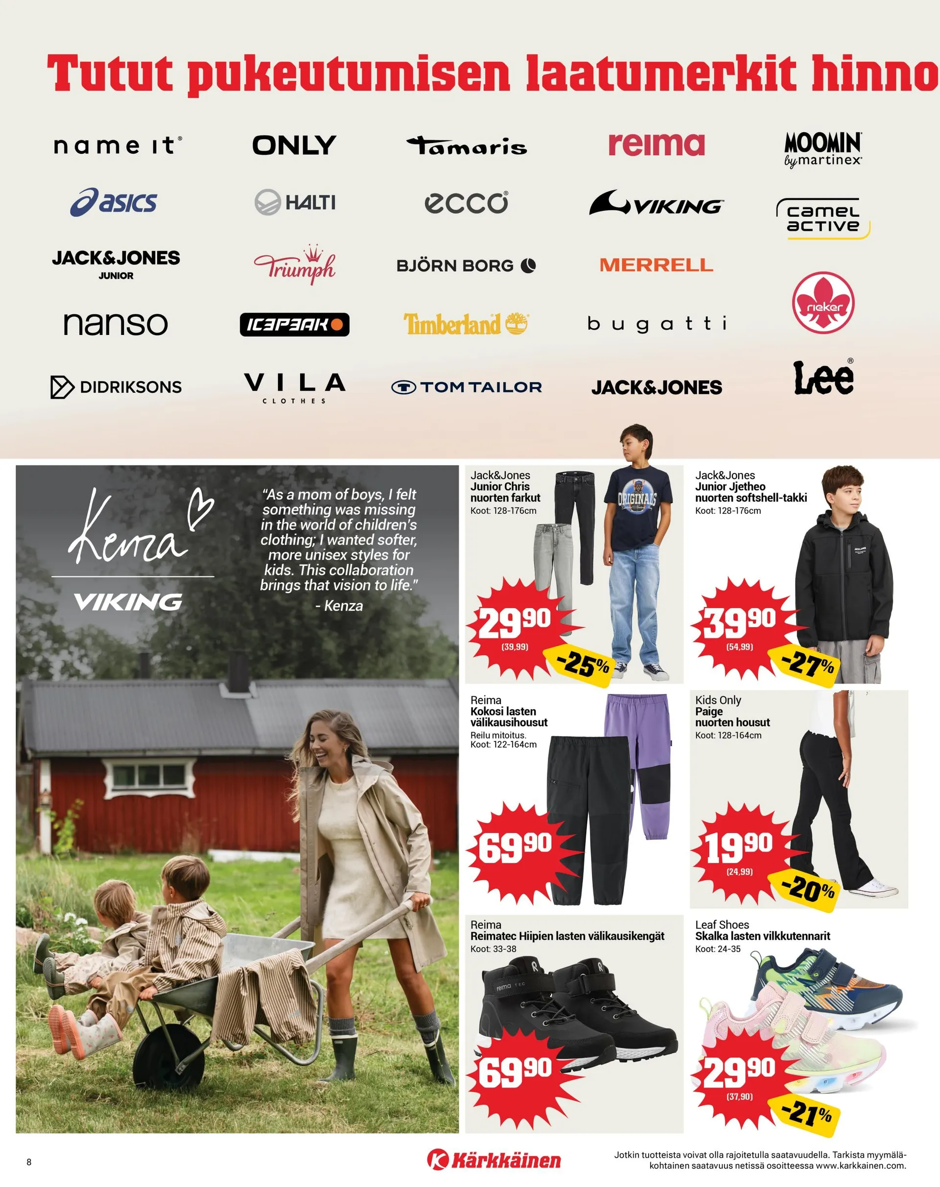  Kaupan Kärkkäinen uusimmat tarjoukset voimassa alkaen 1. maaliskuuta - 31. maaliskuuta 2026 - Tarjouslehti sivu 8