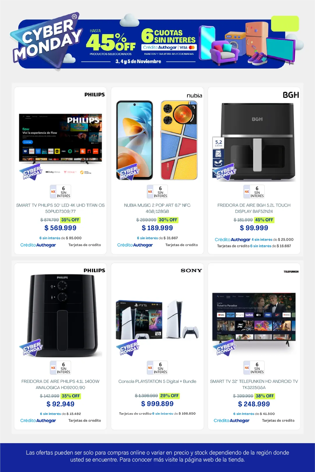 Ofertas de Cyber monday 3 de noviembre al 12 de noviembre 2025 - Página 8 del catálogo