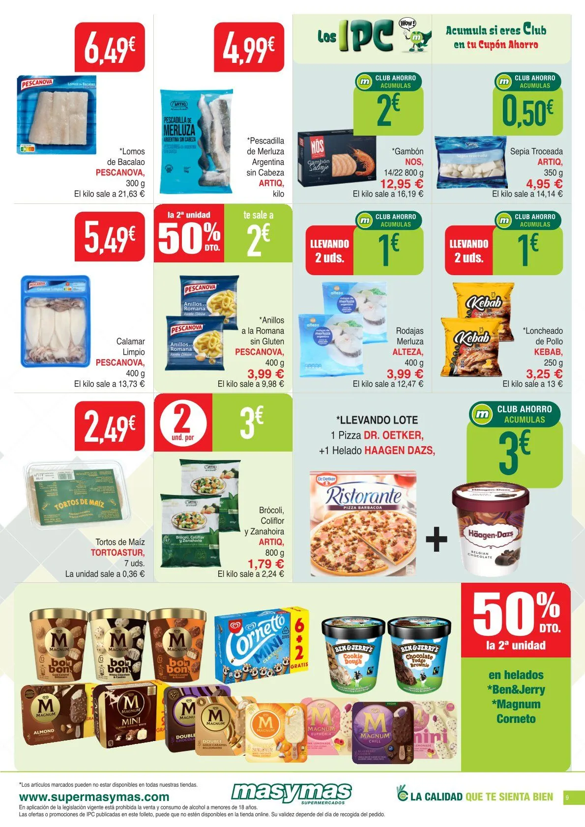 Catálogo de Supermercados Masymas Ofertas 26 de abril al 29 de abril 2026 - Página 9