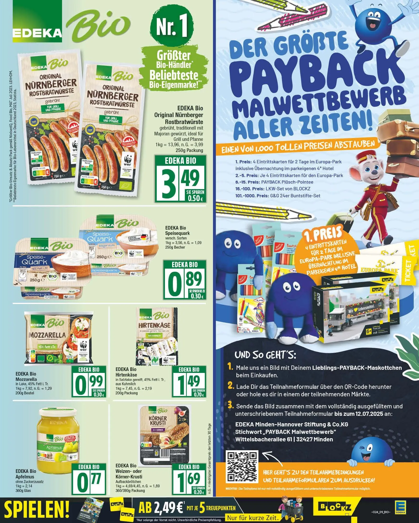 Edeka Angebote von 10. Juni bis 14. Juni 2025 - Prospekt seite 9