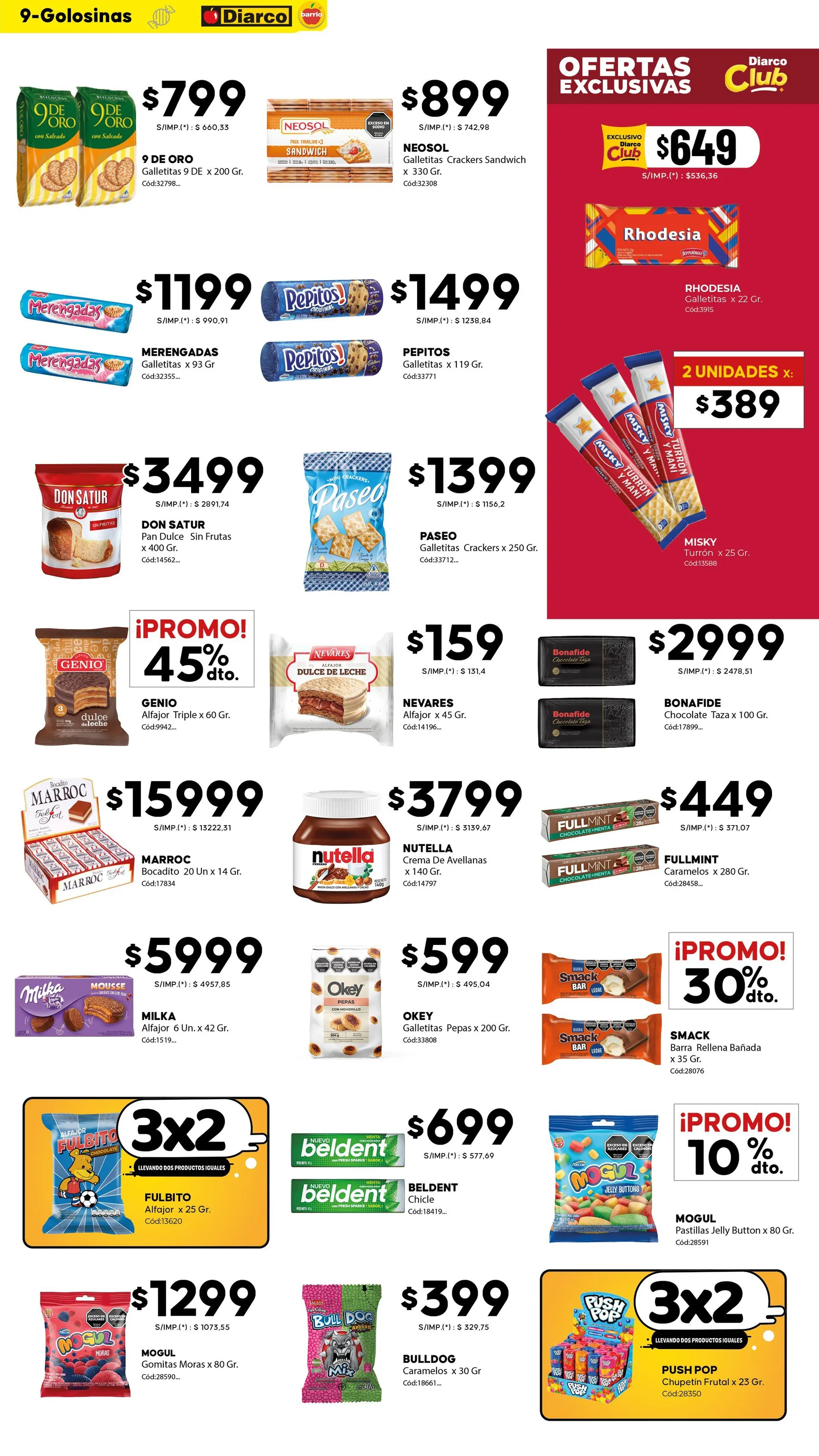 Ofertas de Ofertas Diarco 6 de octubre al 10 de octubre 2025 - Página 9 del catálogo