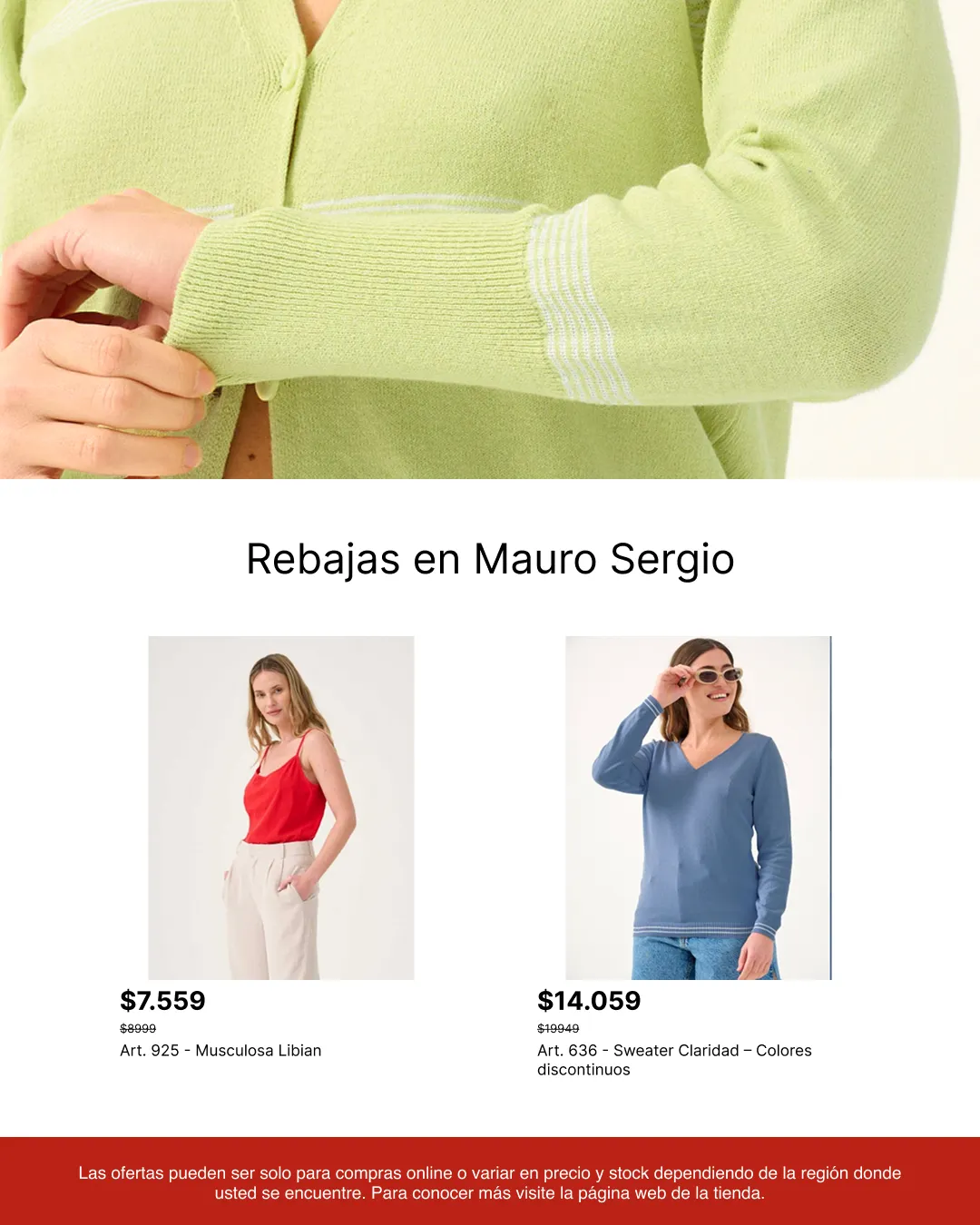 Ofertas de Mauro Sergio Ofertas 28 de julio al 11 de agosto 2026 - Página 9 del catálogo