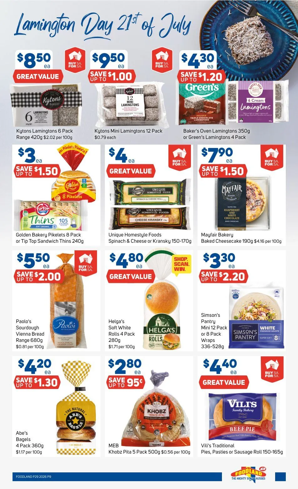 Foodland Sales - Catalogue valid from 15 July to 21 July 2026 - page 9