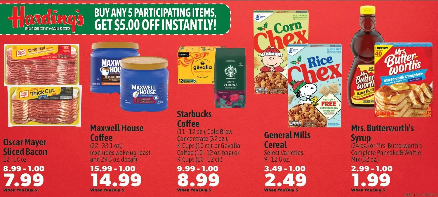 Weekly promotion Harding's Markets Sales spanning from December 12 to December 25 2025 - Page 9 for Catalogue 365
