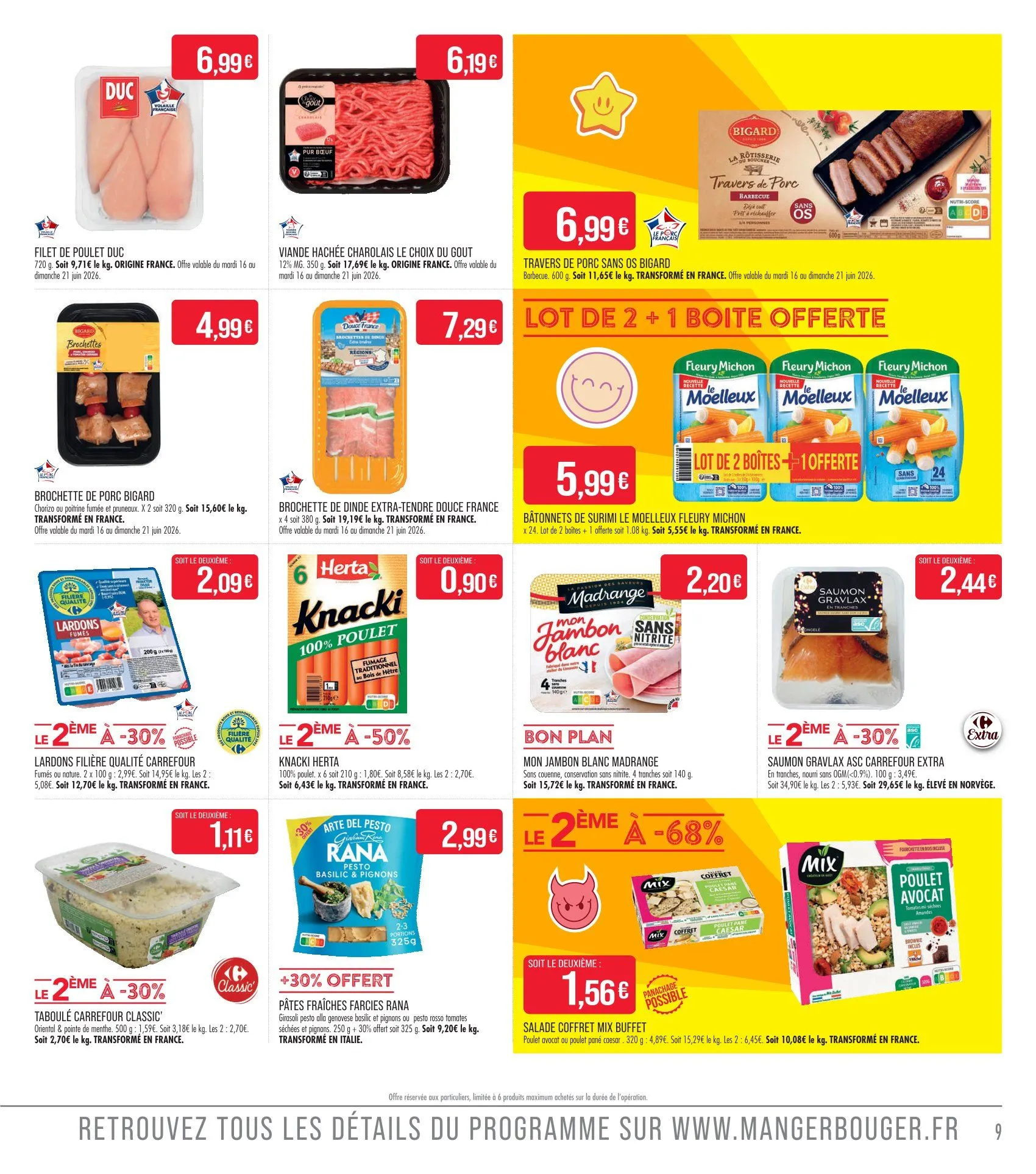 Catalogues Supermarché Match du 16 juin au 28 juin 2026 - Catalogue page 9