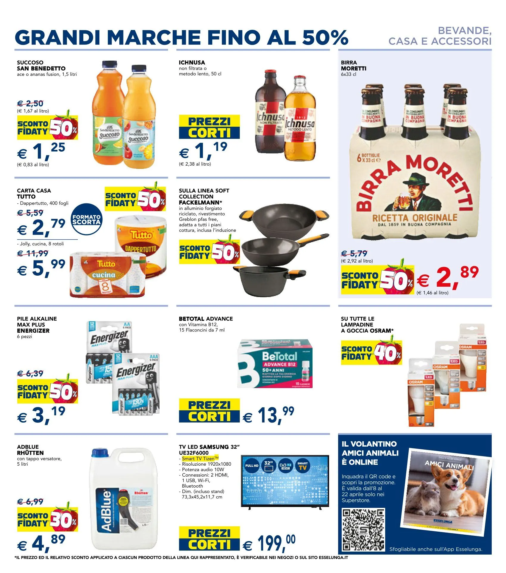 Volantini Esselunga da 9 aprile a 22 aprile di 2026 - Pagina del volantino 9