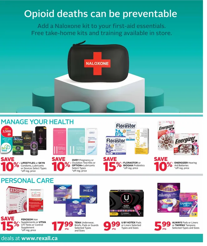 Rexall Sales from April 10 to April 16 2026 - flyer page 9