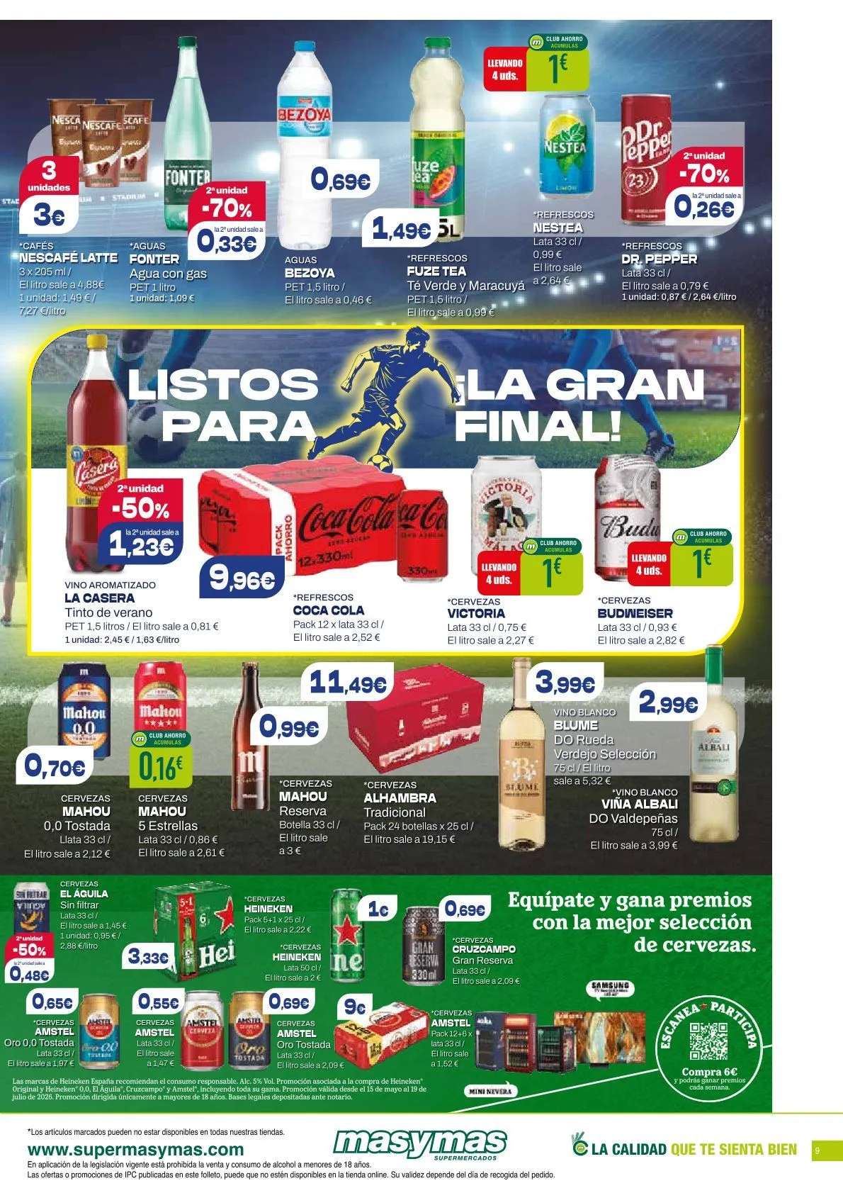 Catálogo de Supermercados masymas Ofertas 11 de junio al 17 de junio 2026 - Página 9