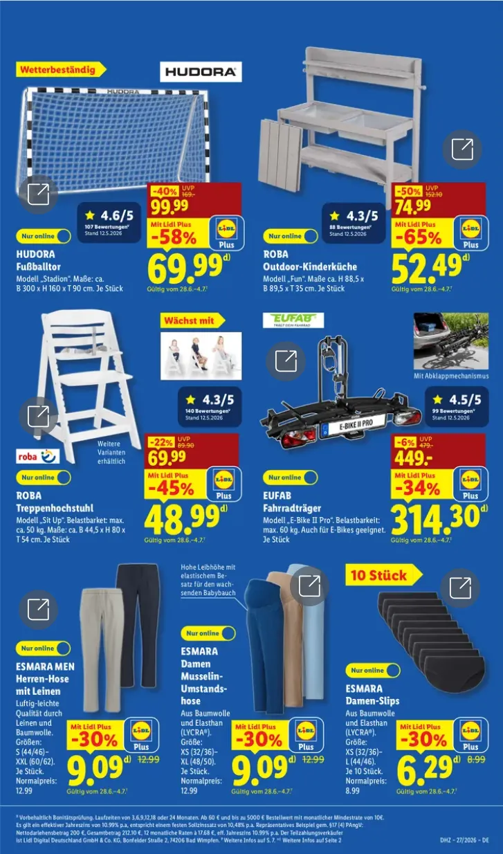 Lidl Prospekte von 29. Juni bis 4. Juli 2026 - Prospekt seite 9