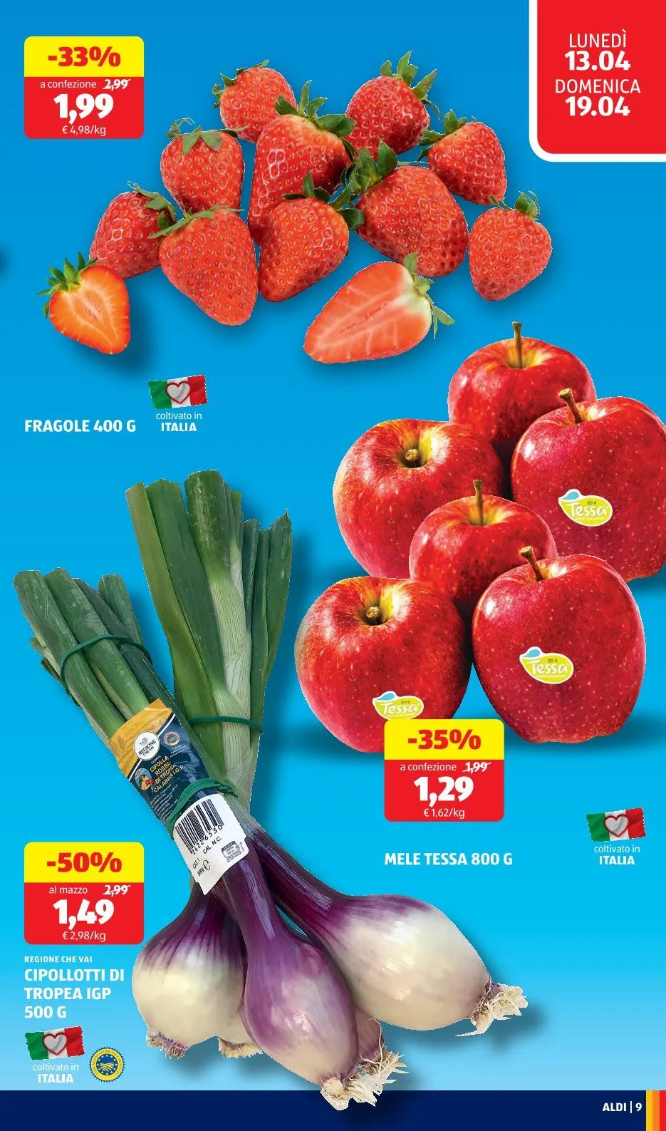 Volantini Aldi da 22 aprile a 23 maggio di 2026 - Pagina del volantino 9