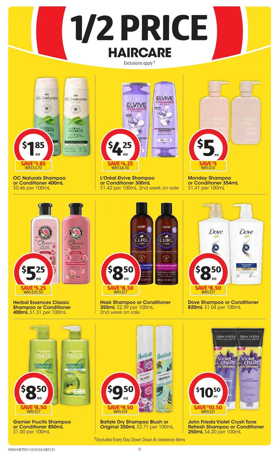 Coles Weekly Ad - Catalogue valid from 16 October to 22 October 2024 - page 9