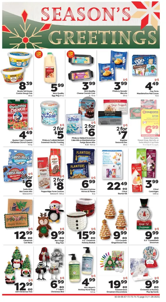 Weekly ad  Weis Sales from November 28 to January 1 2026 - Page 9