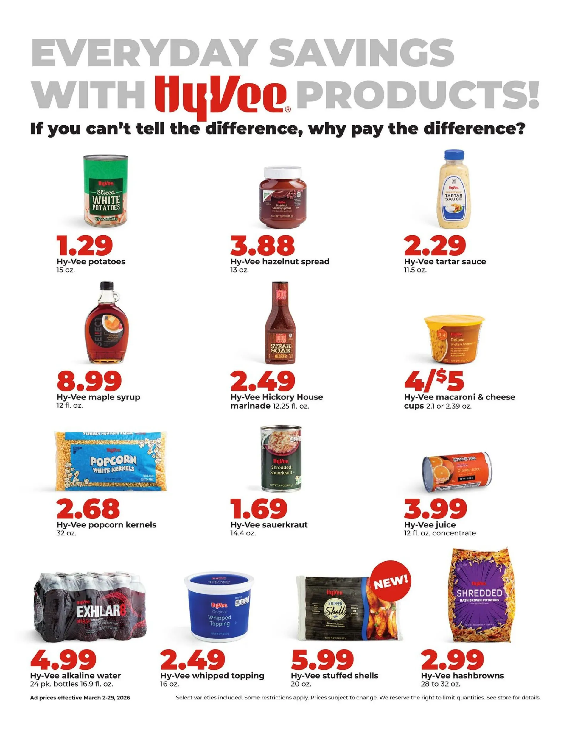 Weekly ad HyVee weekly ads from March 2 to March 29 2026 - Page 9