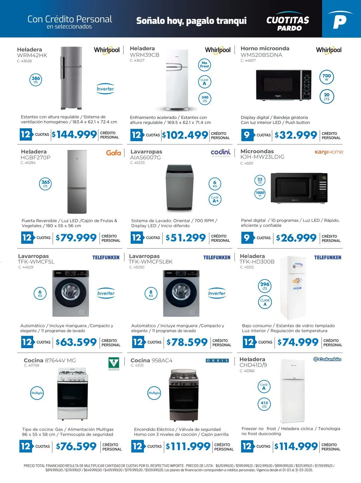 Ofertas de Pardo Ofertas 1 de marzo al 31 de marzo 2026 - Página 9 del catálogo