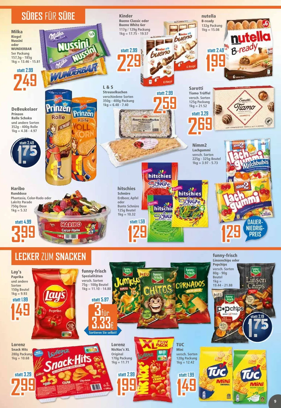 Klaas und Kock Prospekte von 21. Juli bis 26. Juli 2025 - Prospekt seite 9