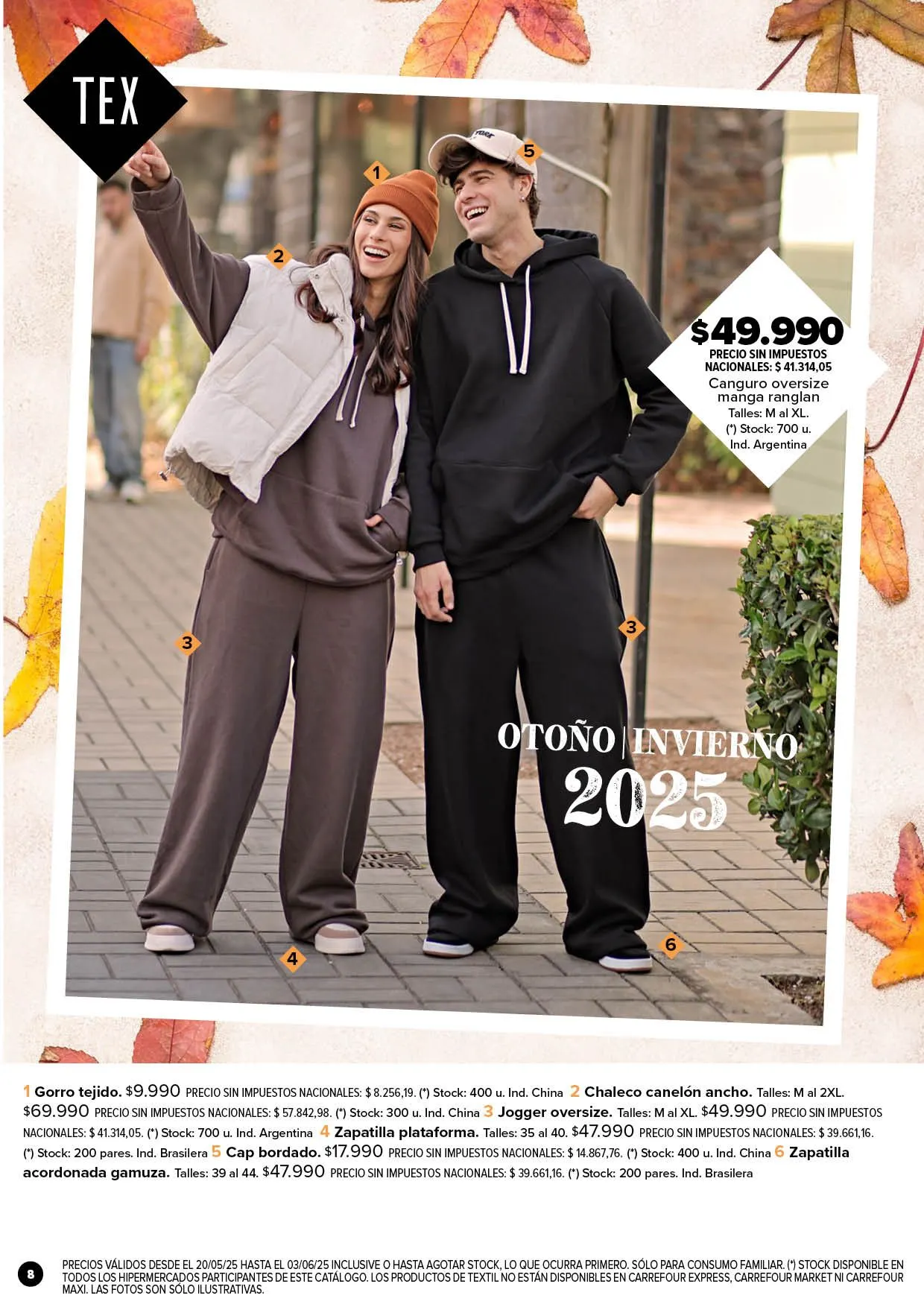 Ofertas de Carrefour TEX 22 de mayo al 3 de junio 2025 - Página 8 del catálogo