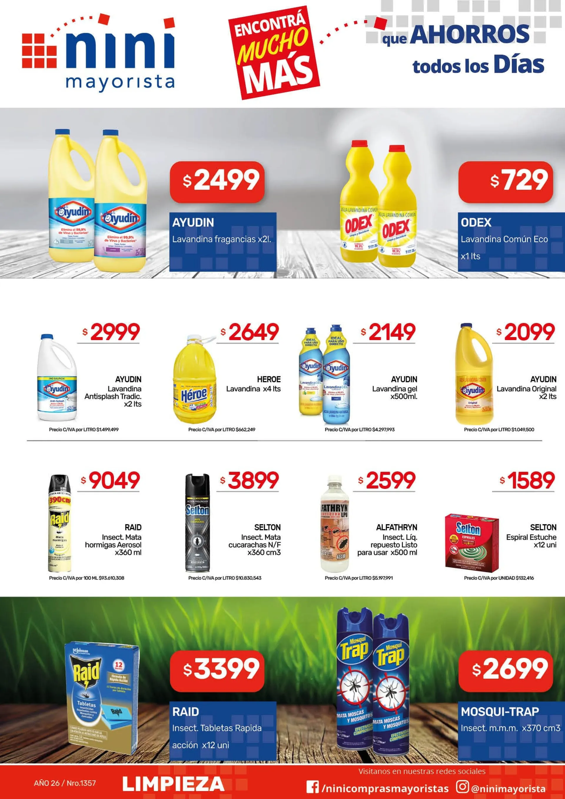 Ofertas de  Nini Mayorista Ofertas 27 de abril al 3 de mayo 2026 - Página 9 del catálogo