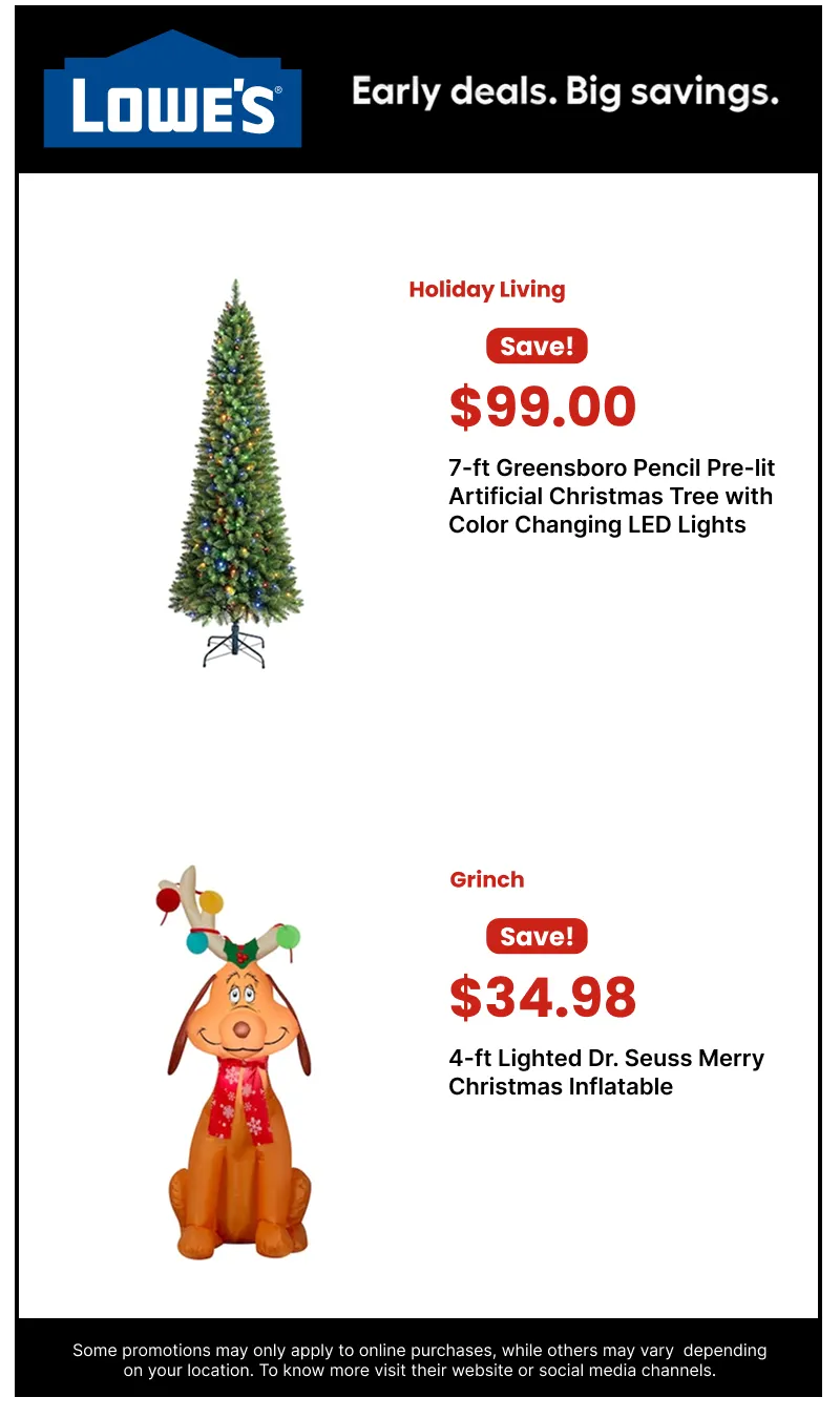 Weekly ad Early Black Friday from October 30 to November 17 2025 - Page 8