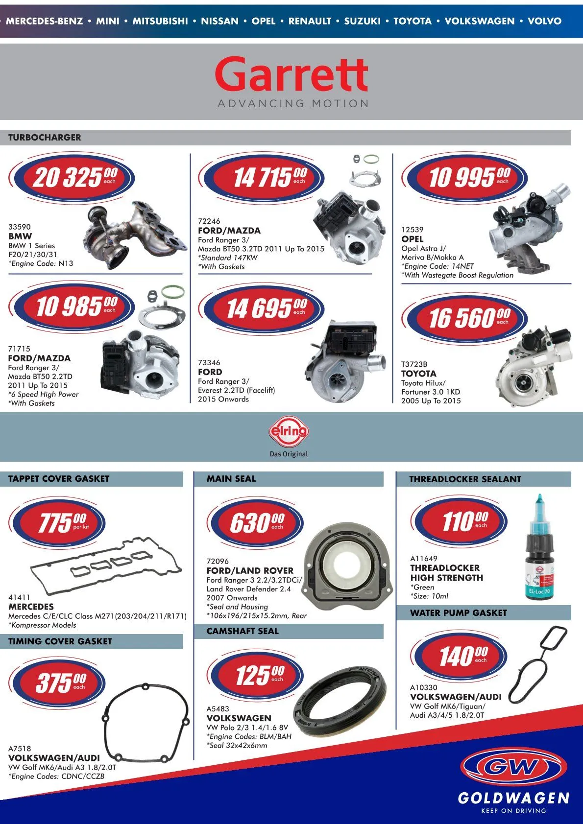 Goldwagen Sales from 1 February to 31 March 2026 - Catalogue Page 9