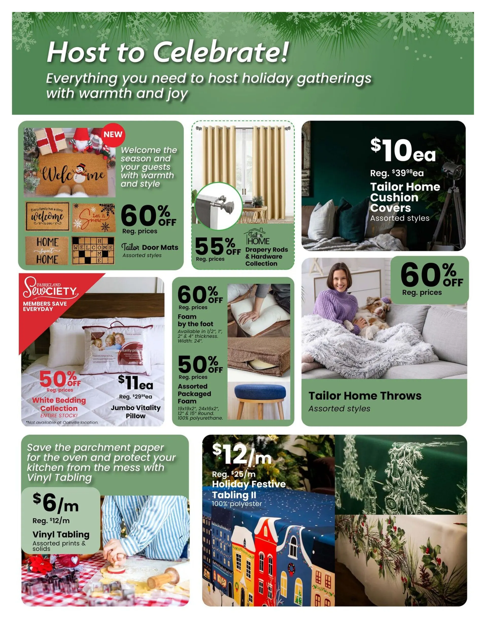 Fabricland Sales from December 1 to December 31 2025 - flyer page 9