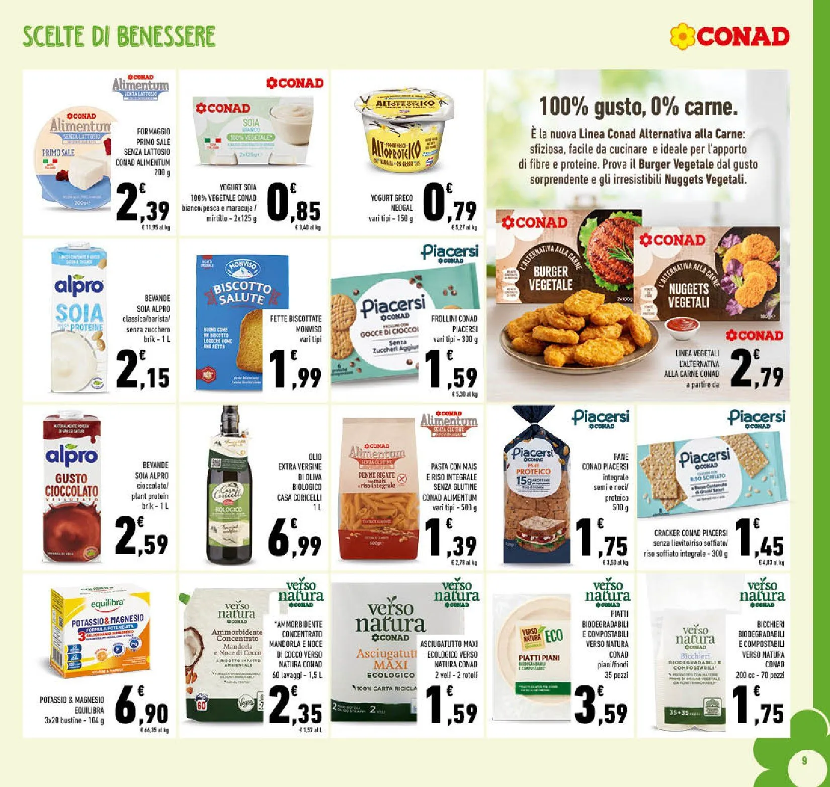 Volantini Conad da 13 agosto a 24 agosto di 2025 - Pagina del volantino 9
