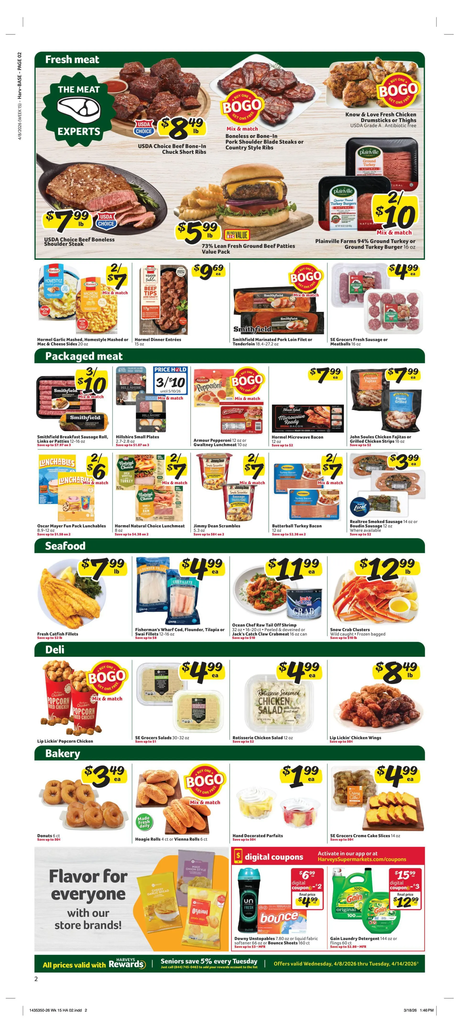 Weekly ad Harveys Supermarket weekly ads from April 8 to April 14 2026 - Page 6