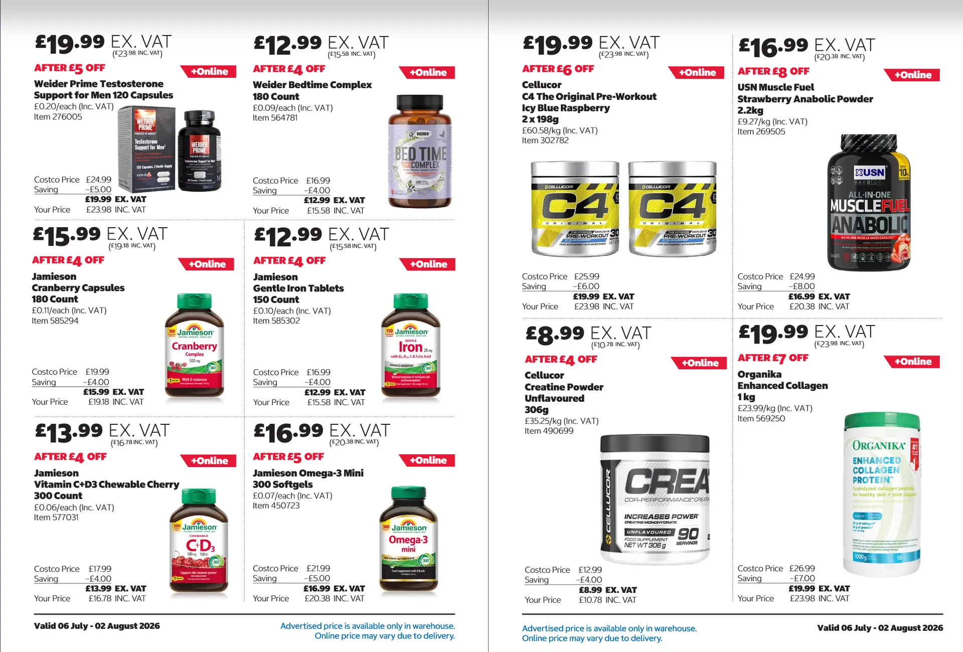 COSTCO Sales from 6 July to 2 August 2026 - Catalogue Page 9