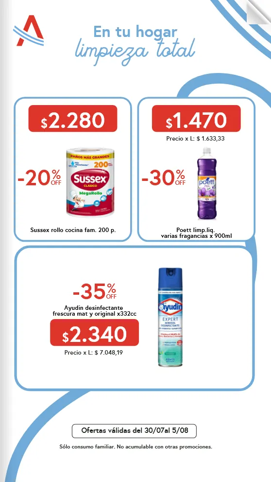 Ofertas de  Ofertas El Abastecedor 30 de julio al 5 de agosto 2026 - Página 9 del catálogo
