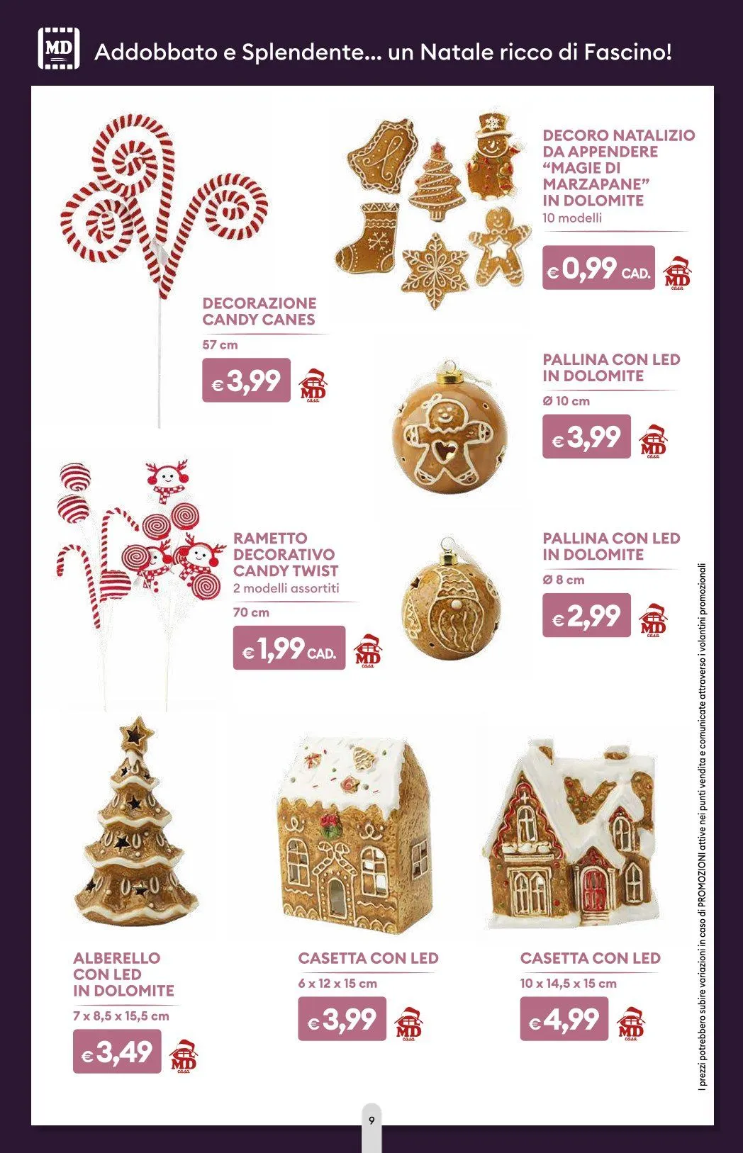 MD Discount Volantino  da 15 dicembre a 31 dicembre di 2025 - Pagina del volantino 9