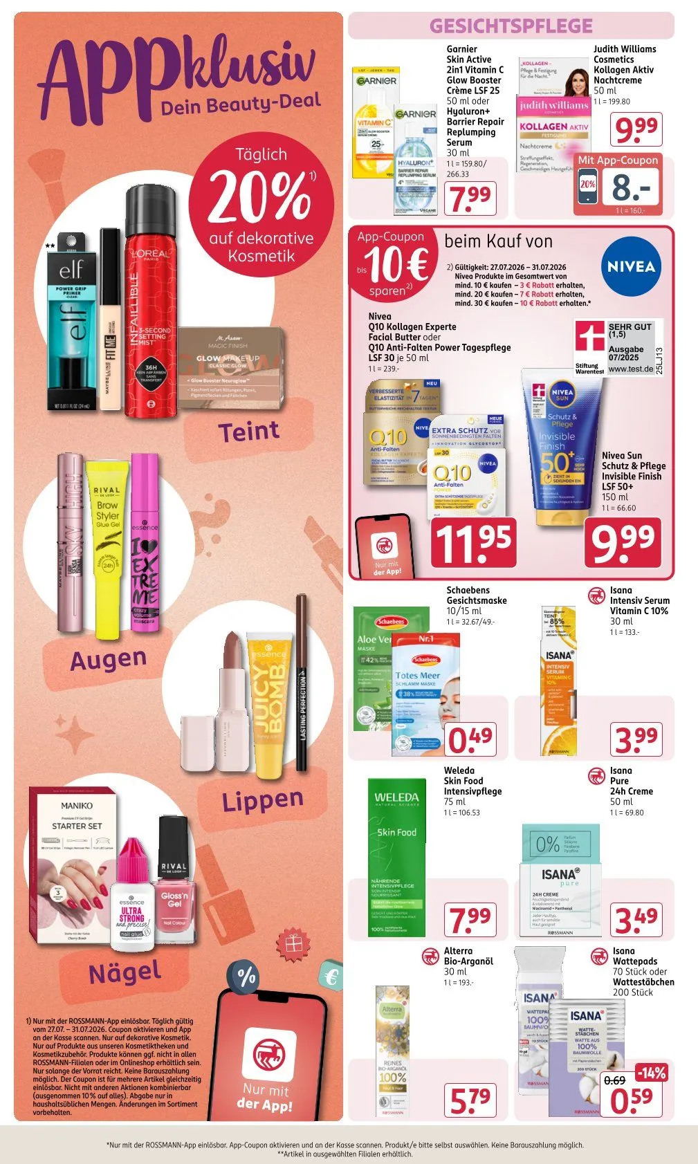 Rossmann Angebote von 27. Juli bis 31. Juli 2026 - Prospekt seite 9