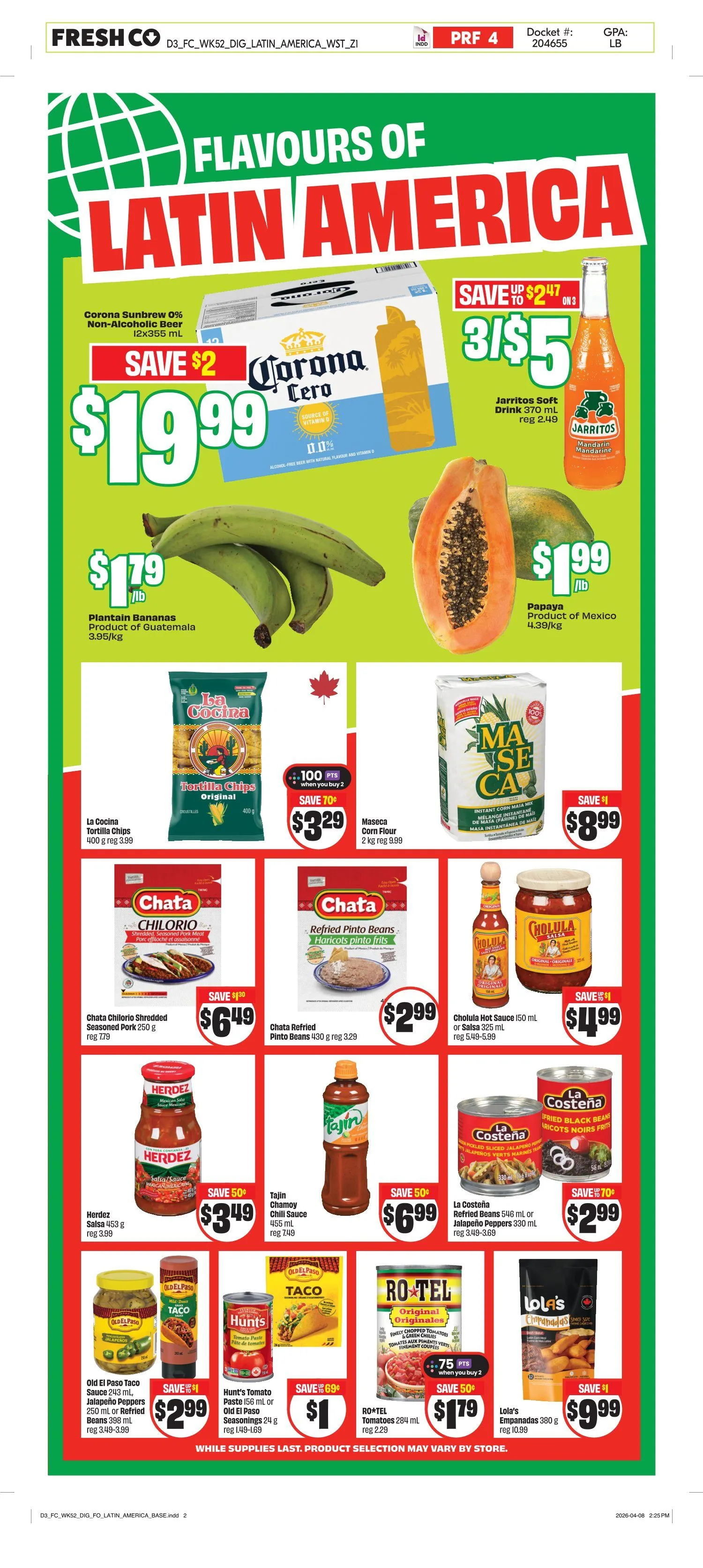 FreshCo. Sales from April 23 to April 29 2026 - flyer page 9