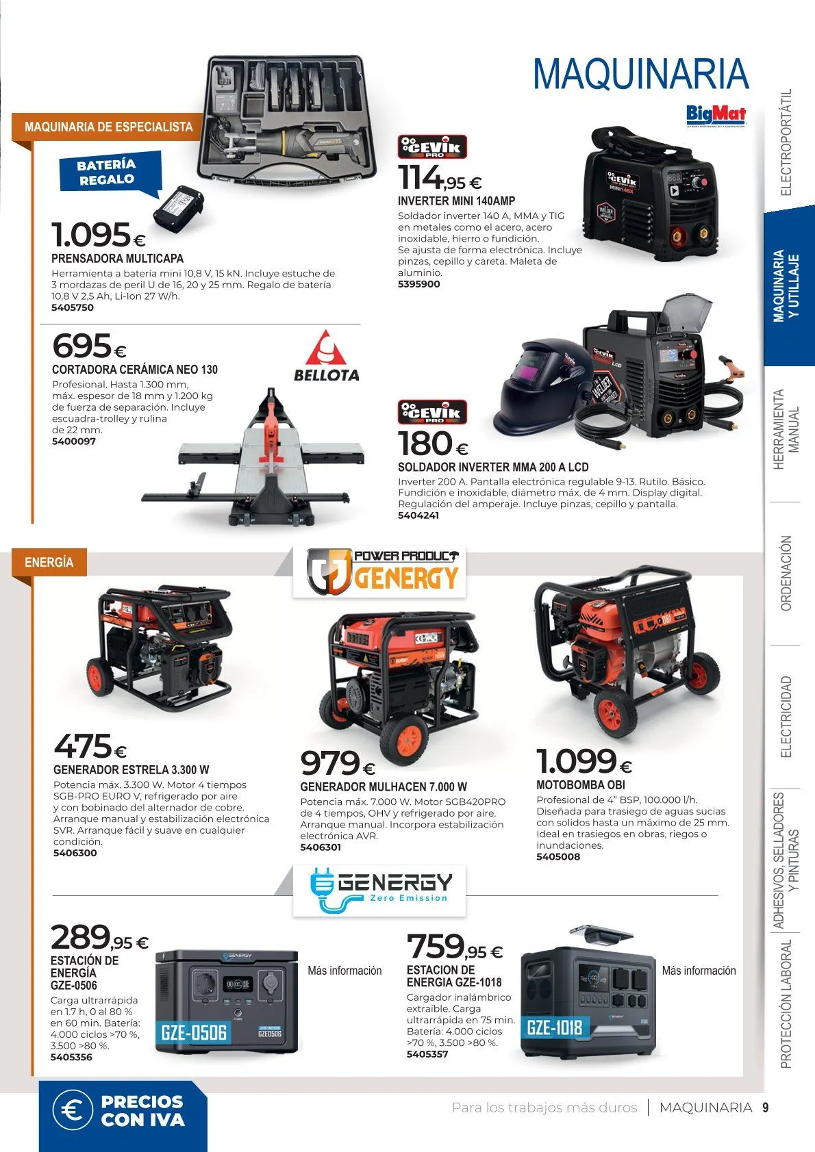 Catálogo de BigMat Ofertas 24 de septiembre al 31 de octubre 2025 - Página 9