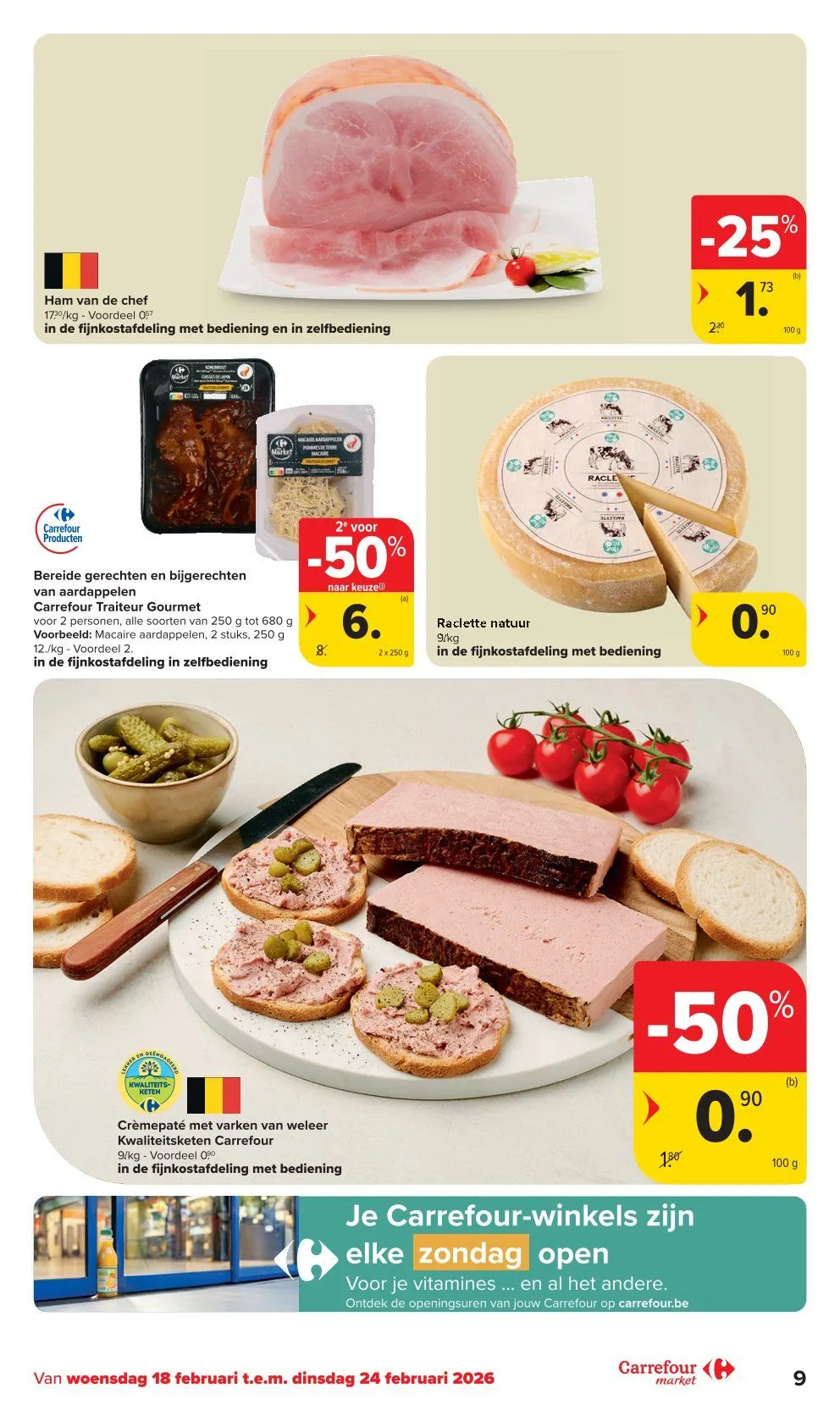 Laatste aanbiedingen in Carrefour folders van 18 februari tot 24 februari 2026 - folder pagina 9
