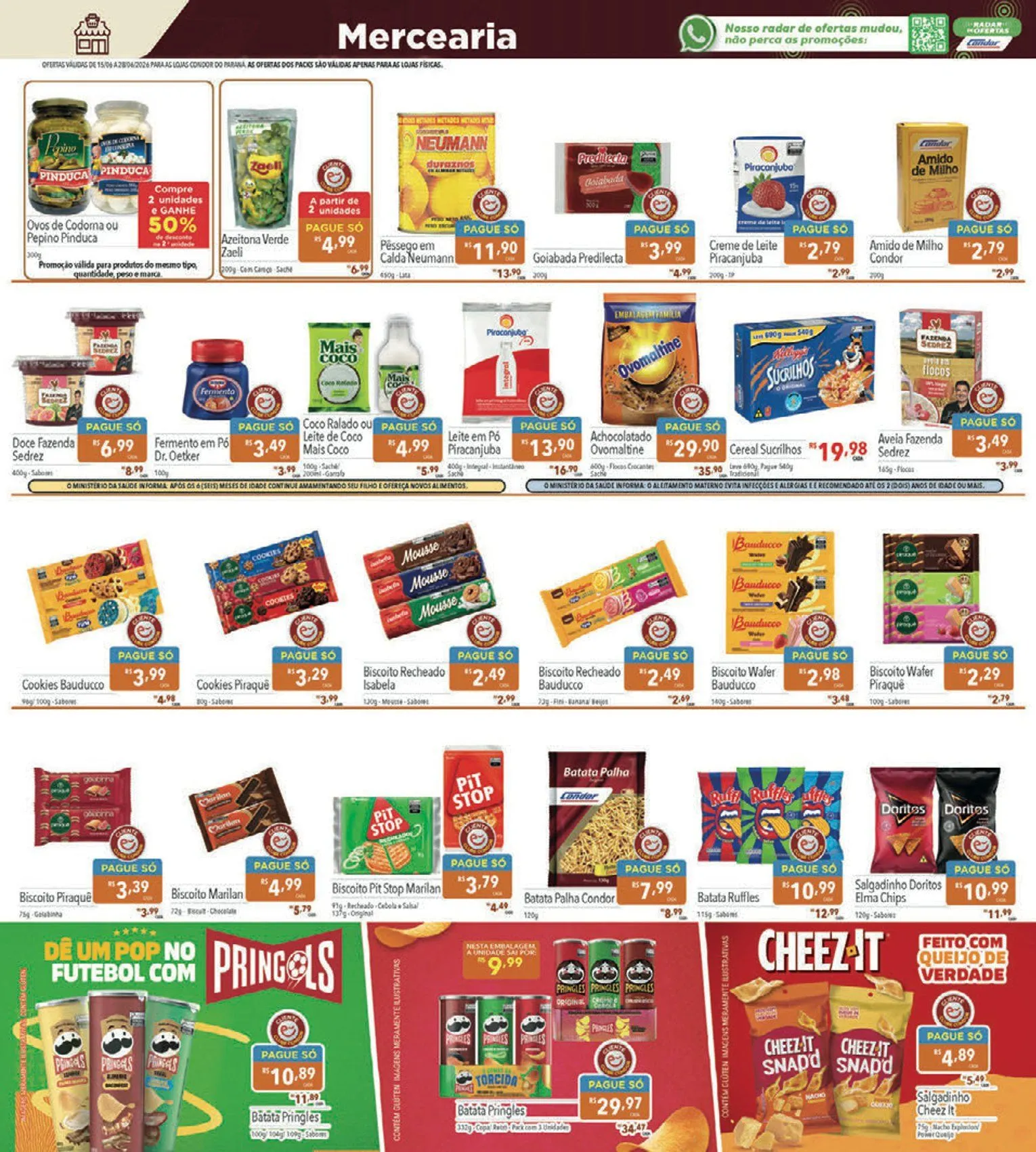 Encarte de Folhetos Supermercados Condor 15 de junho até 28 de junho 2026 - Pagina 9