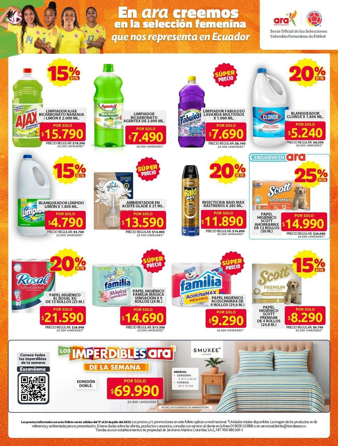 Catalogo de Conoce las últimas ofertas de Ara 17 de julio al 20 de julio 2025 - Pag 9