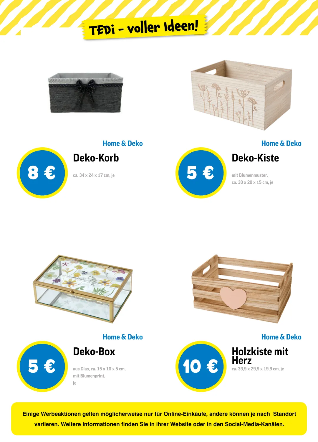 Tedi Anhebote von 8. Mai bis 22. Mai 2026 - Prospekt seite 9