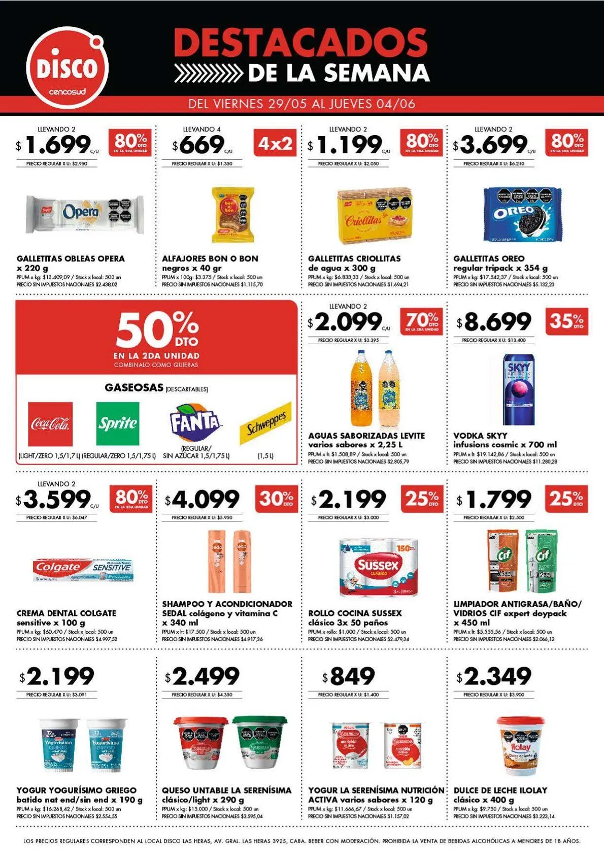Ofertas de Ofertas Disco 29 de mayo al 31 de mayo 2026 - Página 9 del catálogo