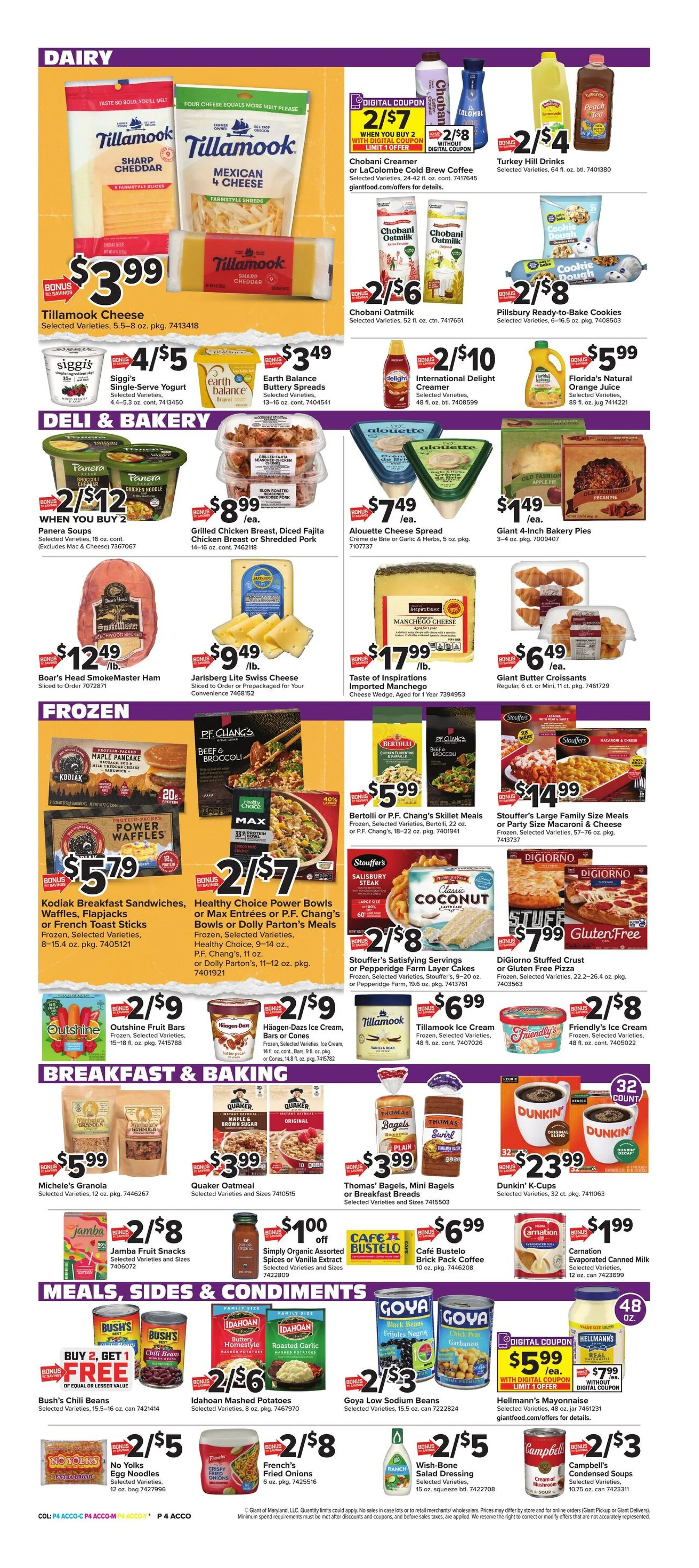 Weekly ad Giant Food Sales from November 7 to November 13 2025 - Page 5