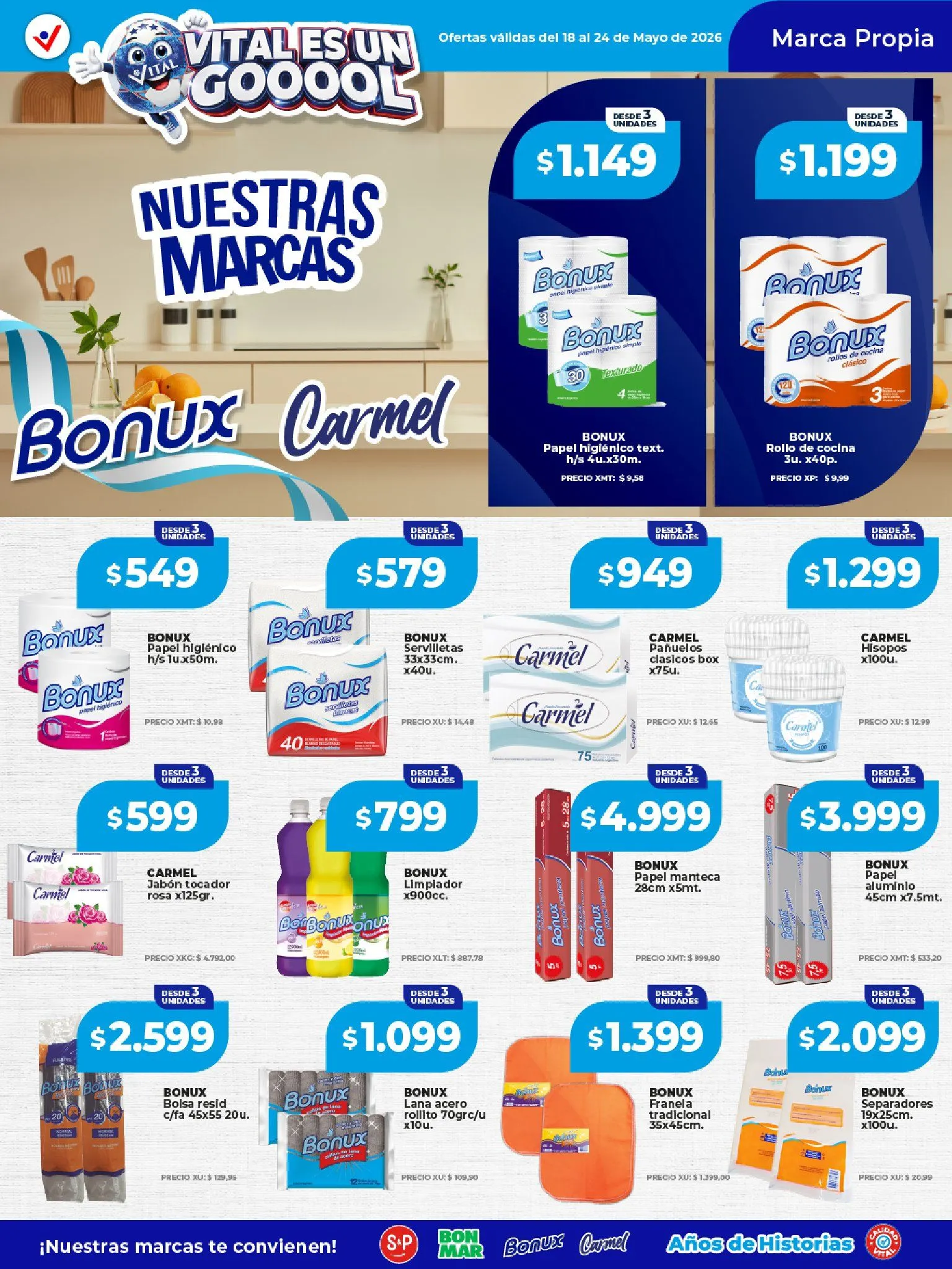 Ofertas de Vital Ofertas 18 de mayo al 24 de mayo 2026 - Página 9 del catálogo
