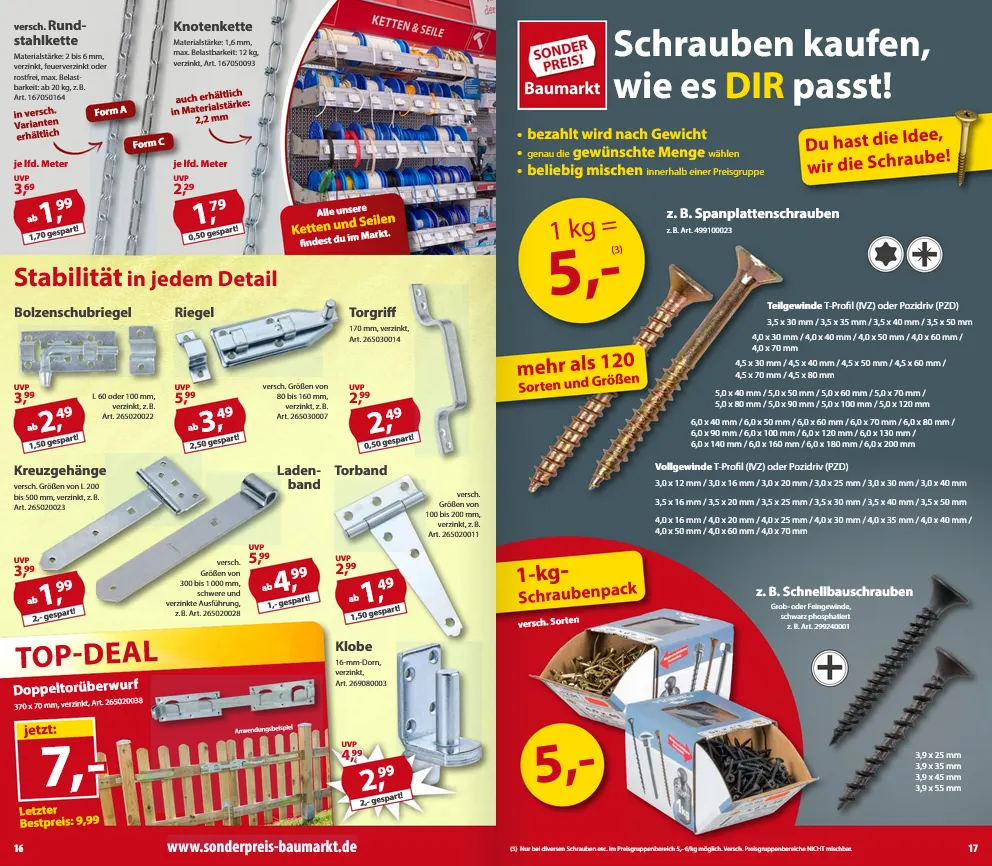 Sonderpreis-Baumarkt Angebote von 2. Mai bis 8. Mai 2026 - Prospekt seite 9