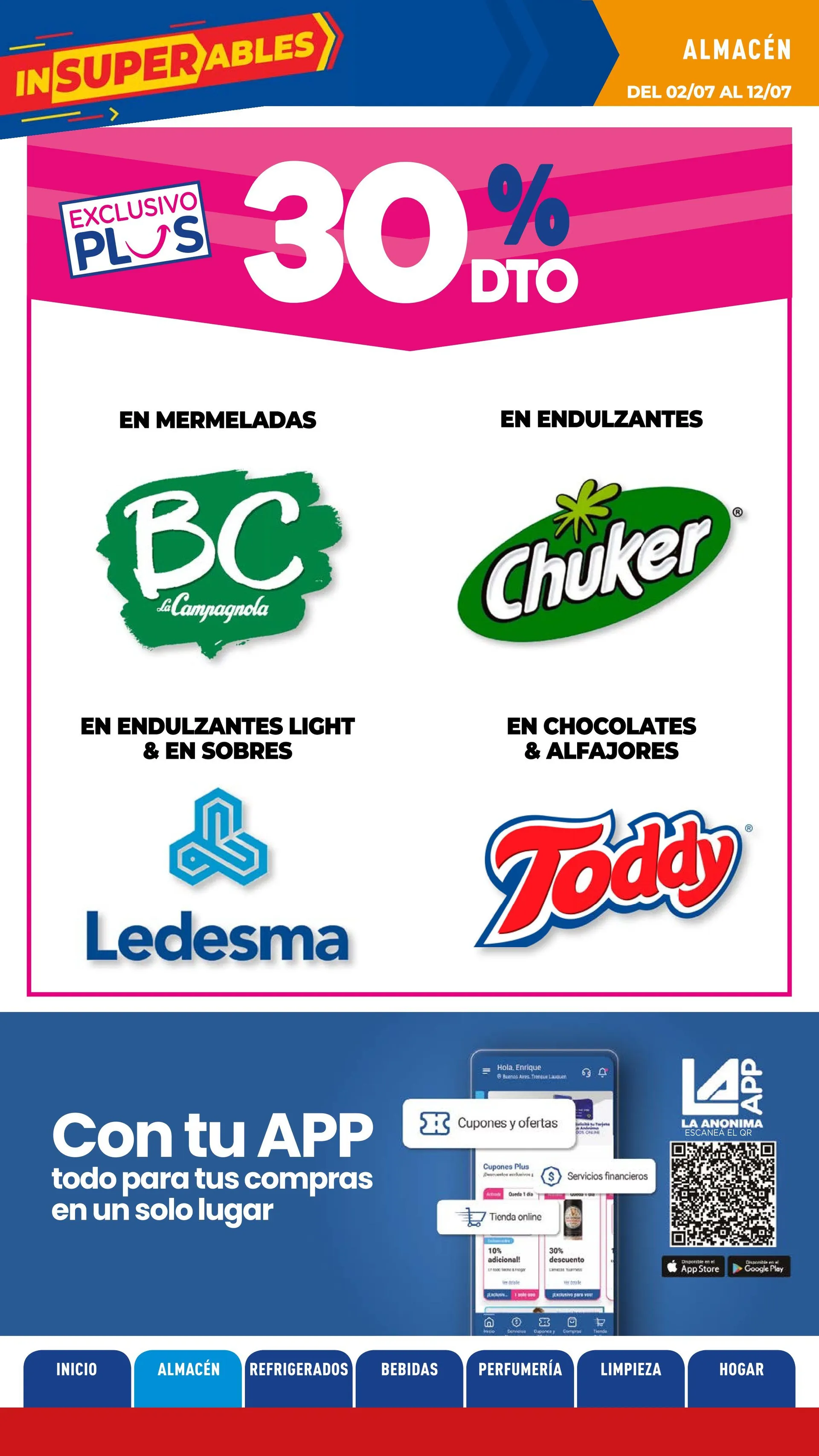 Ofertas de Ofertas La Anónima 2 de julio al 12 de julio 2026 - Página 9 del catálogo