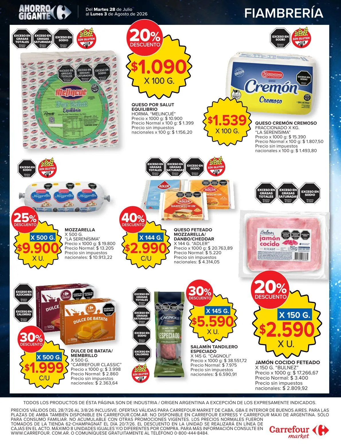 Ofertas de Carrefour Market 28 de julio al 3 de agosto 2026 - Página 9 del catálogo